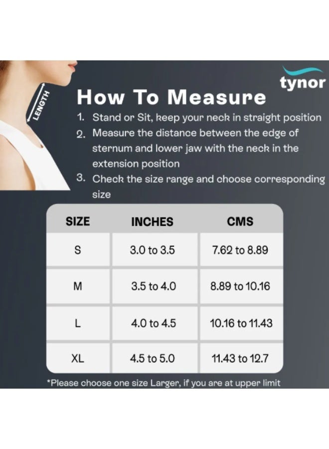 Tynor Cervical Collar Soft with Support B 02 - Image 4